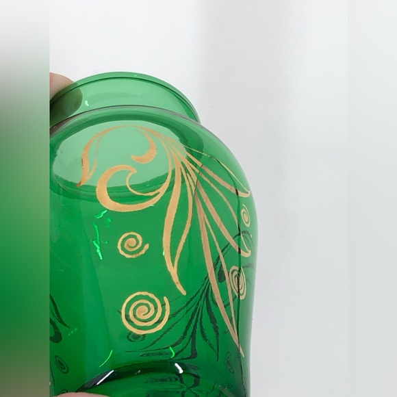 Anchor Hocking Forest Green 3" Bud Vase - Picture 8 of 15